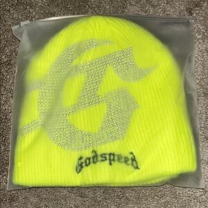 Godspeed Neon Yellow Beanie